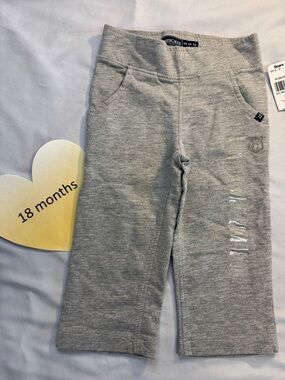 Cherokee - NWT - straight leg joggers/sweatpants. Size 18  months